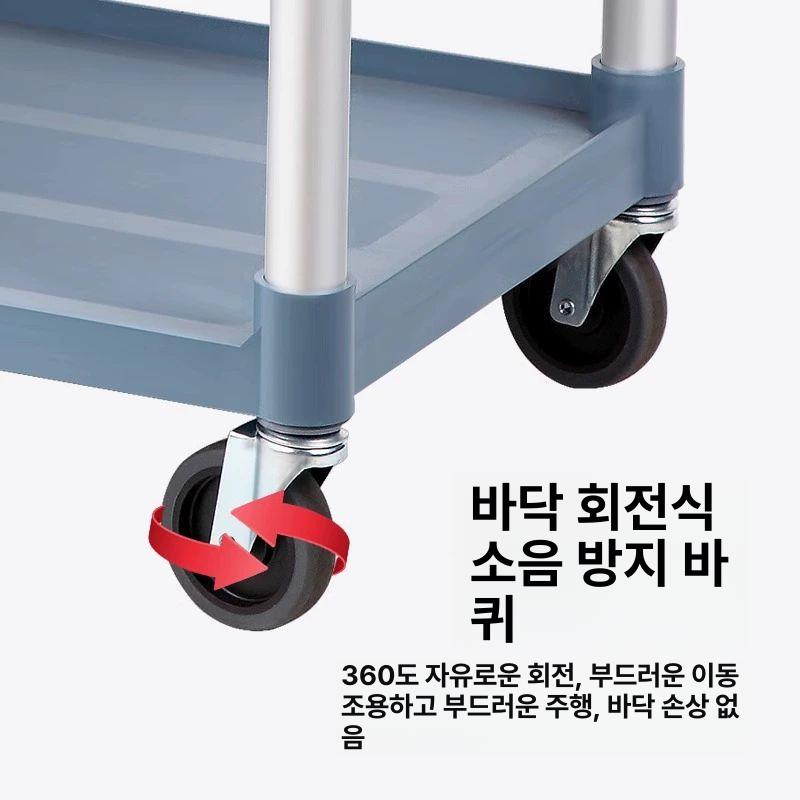 트롤리 식당용카트 주방 서빙카트 운반 식당카트 다용도 배식 핸드카트 업소용 - 상세 이미지 5