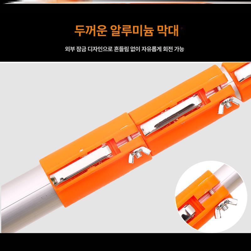 15m 장대낫 접이식 원예 과일 과수원 갈고리 고지낫 장낫 막대 장대봉 따기 - 상세 이미지 3