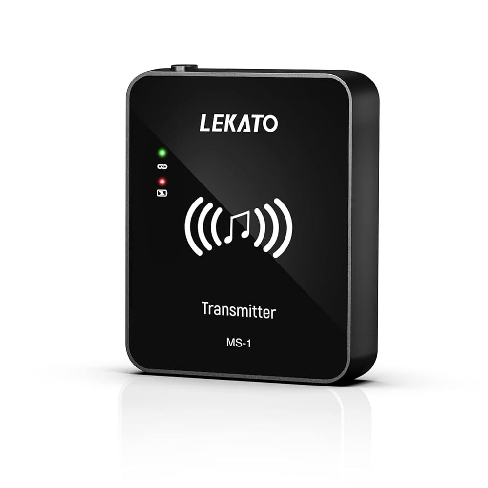 LEKATO MS-1 무선 이어 모니터 시스템 -(단, 송신기만) - 상품 이미지