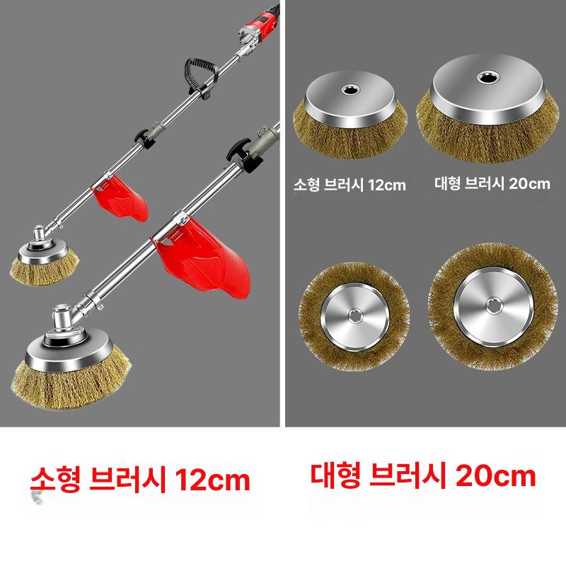 연마 디스크 대용량 연삭 녹제거 클리닝 브러시 패드 그라인딩 와이어 교체 - 상세 이미지 2