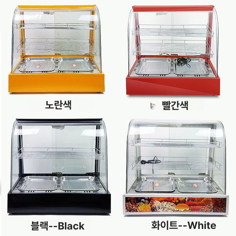 음식 보온진열대 포장마차 편의점 핫바 업소용 쇼케이스 온장고 보온고 상온 전기 - 상세 이미지 4