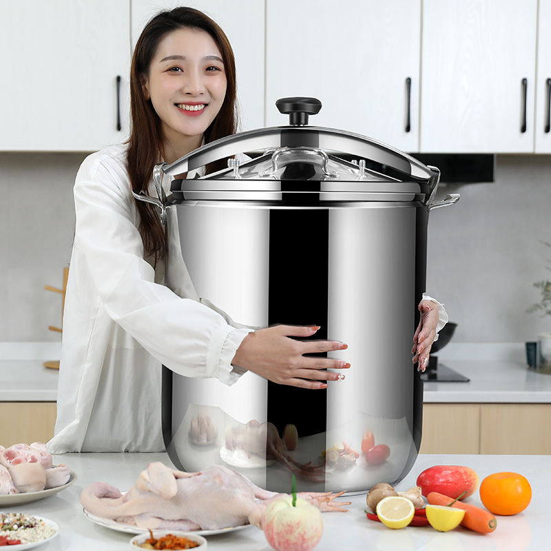 방폭 스텐압력밥솥 가정용 내솥 스테인레스 미니압력밥솥 안전 미니압력솥 - 상세 이미지 2