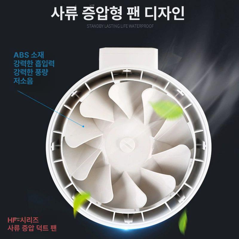 원형 연기배출기 후드팬 속도 환풍기모터 환기 배풍기 배연기 강력환풍기 - 상세 이미지 3