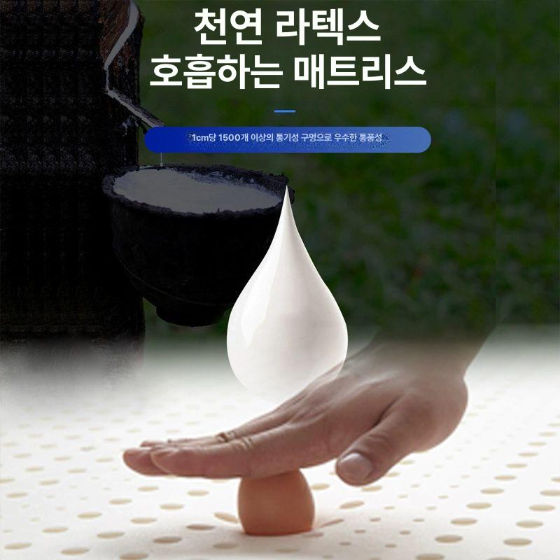 두꺼운 바닥매트리스 수면매트 학생용 가정용 기숙사 바닥라텍스매트리스 푹신한 깔개 - 상세 이미지 3