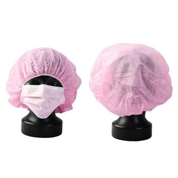 부직포 일회용 위생모 조리용 일회용 모자 급식용 작업용 - 상품 이미지