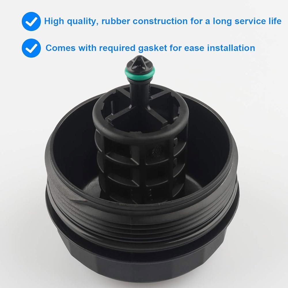 Oil Filter Housing Cap, Replace 041-0003, 11427525334, 11 42 7 525 334 Compatible with BMW 128i 135i - 상세 이미지 3
