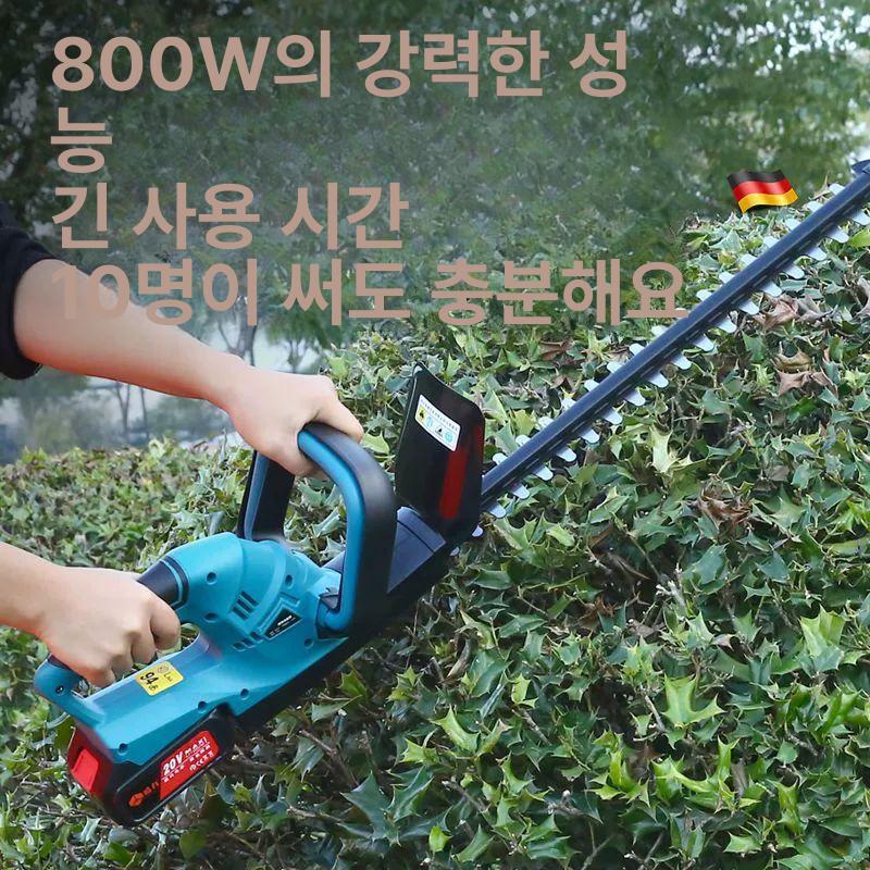 조경 전동전정기 기계 예초기 정원 다듬기 충전 전기톱 전동톱 헤지트리머 가위 - 상세 이미지 5