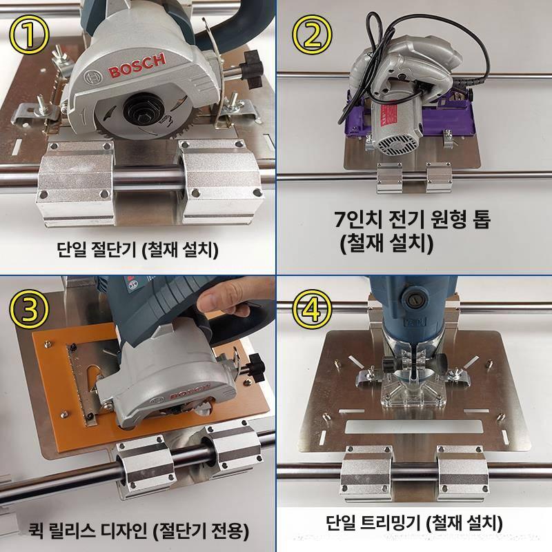 알루미늄 레일 가이드 선형 슬라이더 정밀 트랙 슬롯 도구용 목공작업대 브래킷 - 상세 이미지 5