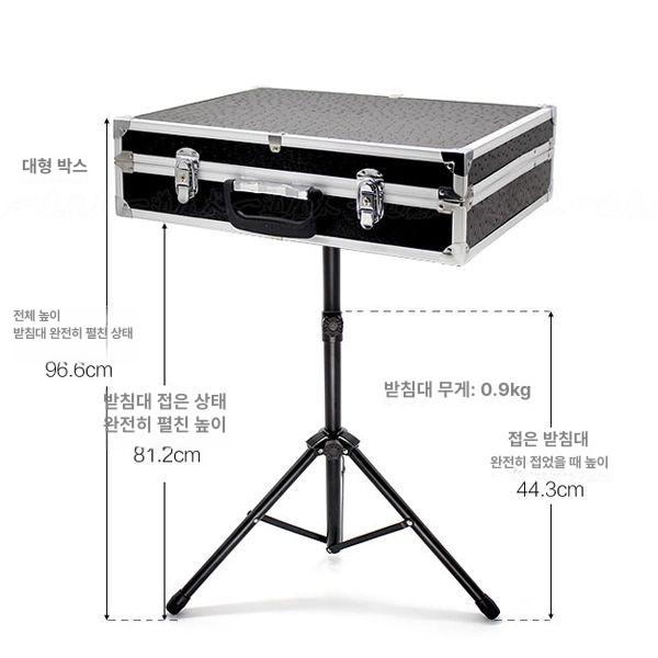 마술가방 테이블 마술사 접이식 보관함 빈케이스 세트 트릭 공연 액세서리 상자 - 상세 이미지 3