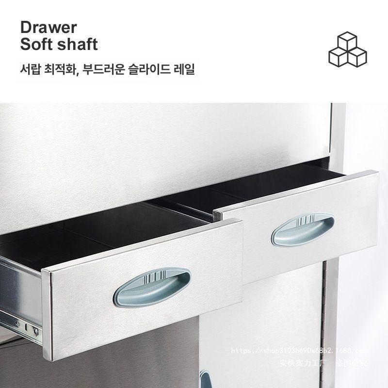 수납 바퀴 미용실카트 이동식카트 헤어샵 피부샵 미용추레이 미용웨건 스텐카트 - 상세 이미지 4