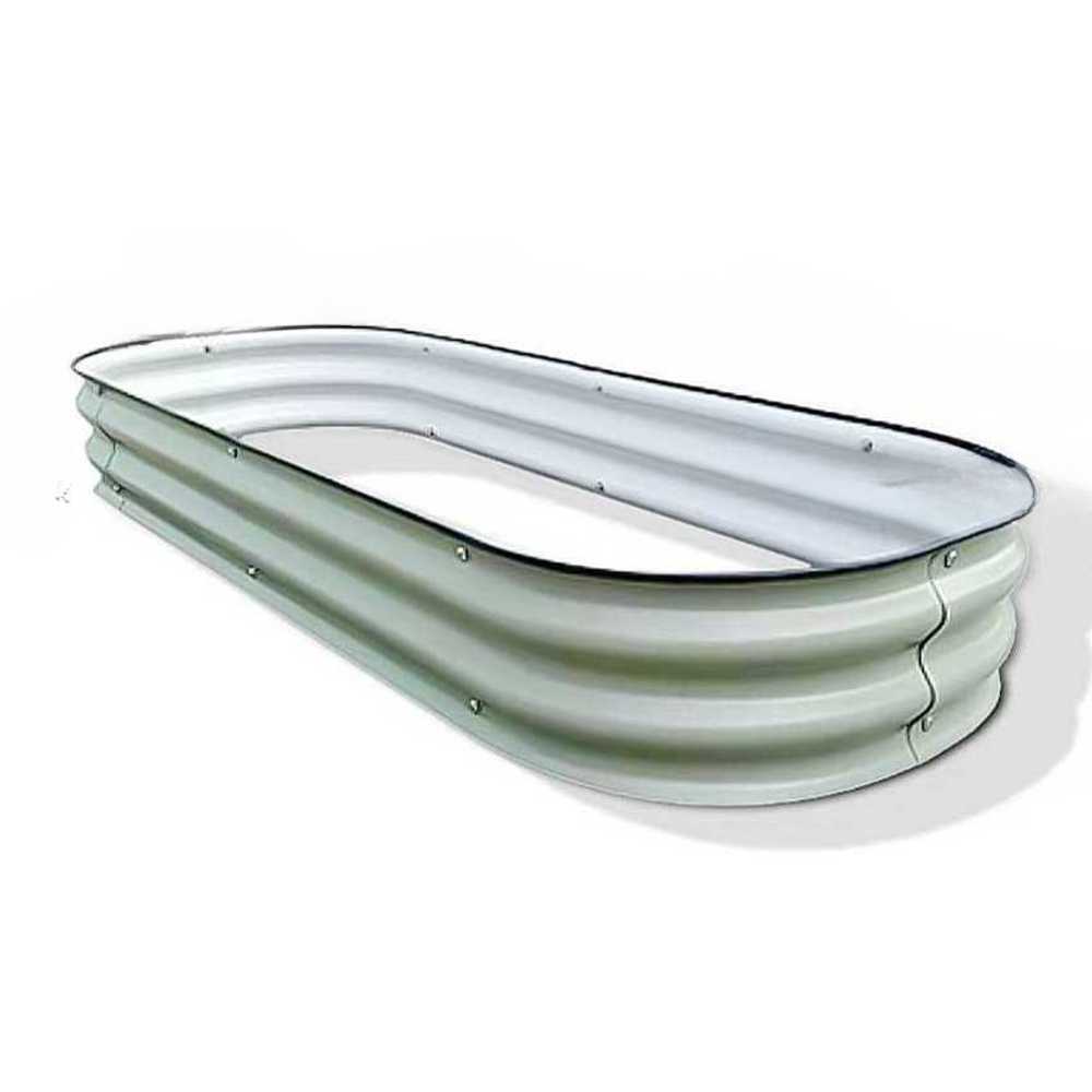 대형 융기형 철제 박스 플랜터 용 채소 과일 꽃 허브 풀 - 상품 이미지