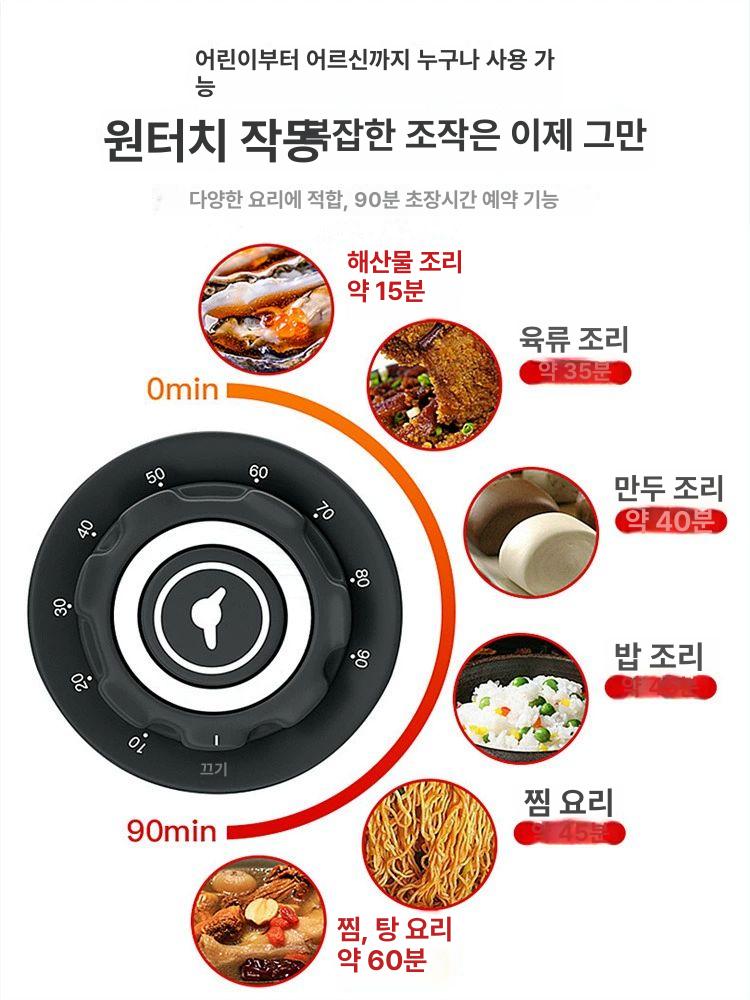 대용량 업소용만두찜기 호빵 스티머 전기 찜판 조리 찜통 찜냄비 - 상세 이미지 3