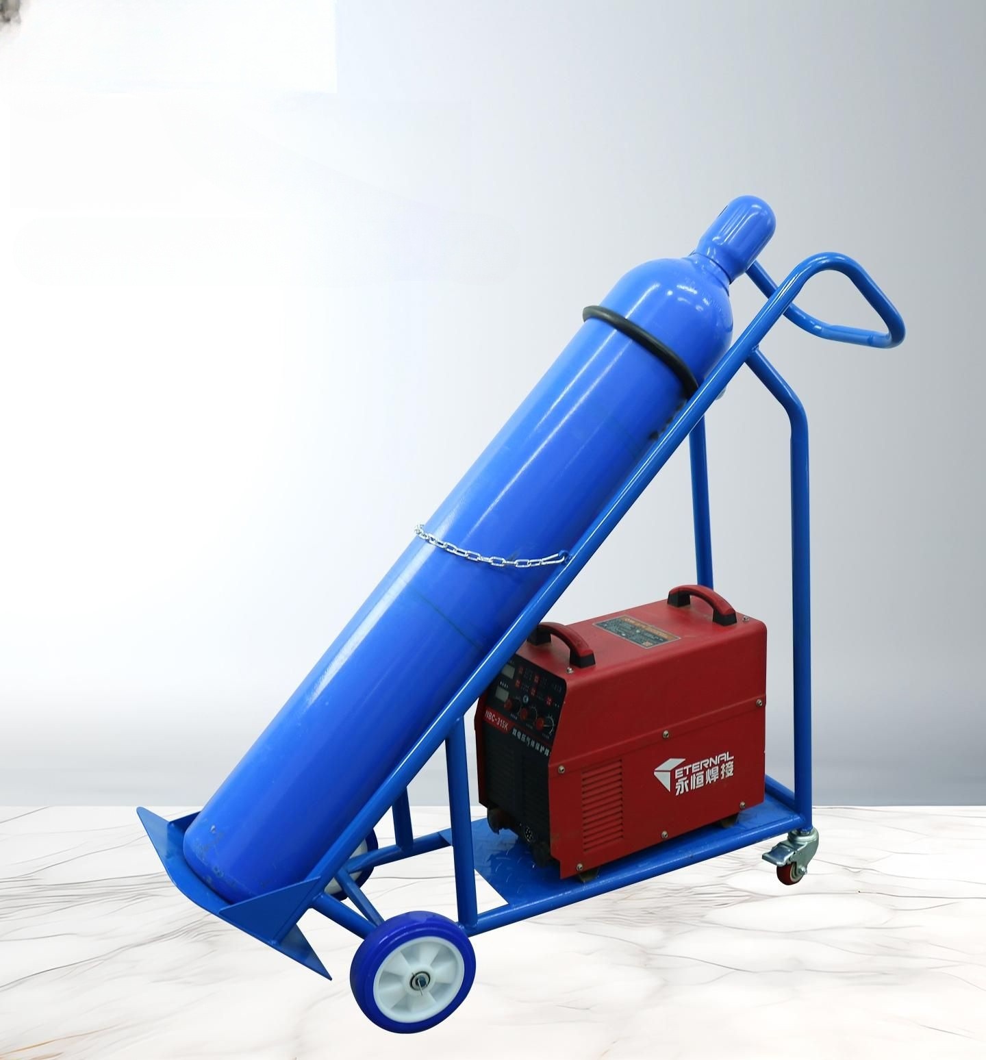 lpg 산소통운반카 산소실린더 이동 가스실린더 손수레 리어카 구르마 트롤리 밀바 - 상세 이미지 2