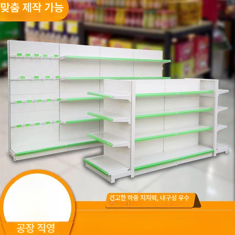 매점 진열대 쇼케이스 수납 매장 디스플레이 다층선반 랙 진열장 - 상세 이미지 5