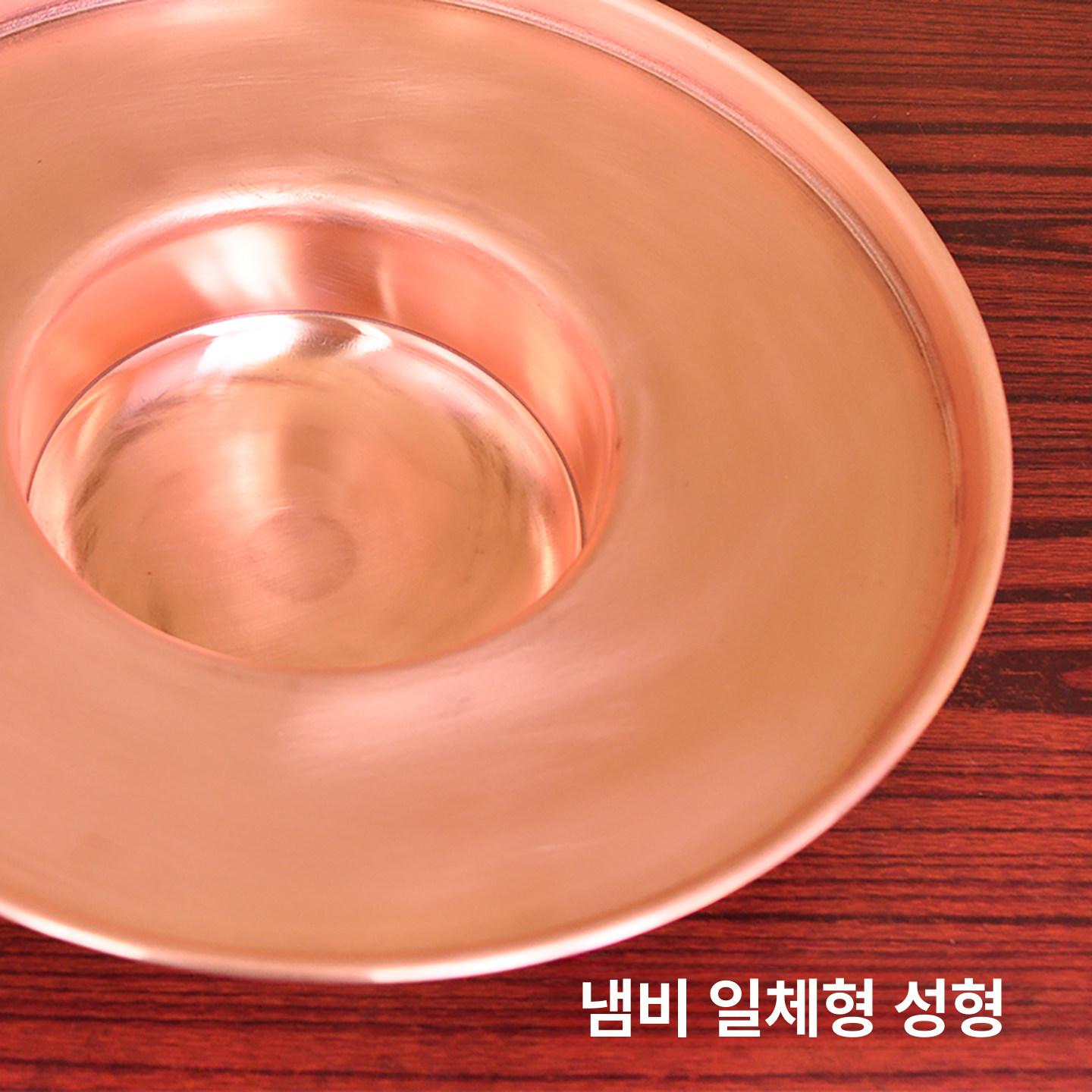 구리 훠궈냄비 전골 전통 중국식 인덕션 화로 용기 샤브샤브 업소용 그릇 신선로냄비 - 상세 이미지 3