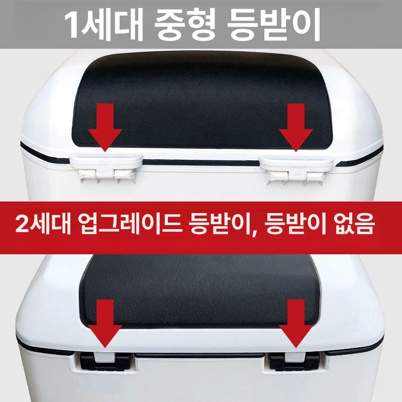 전기자전거 탑박스 짐가방 캐리어 수납 배달통 짐받이 - 상세 이미지 5
