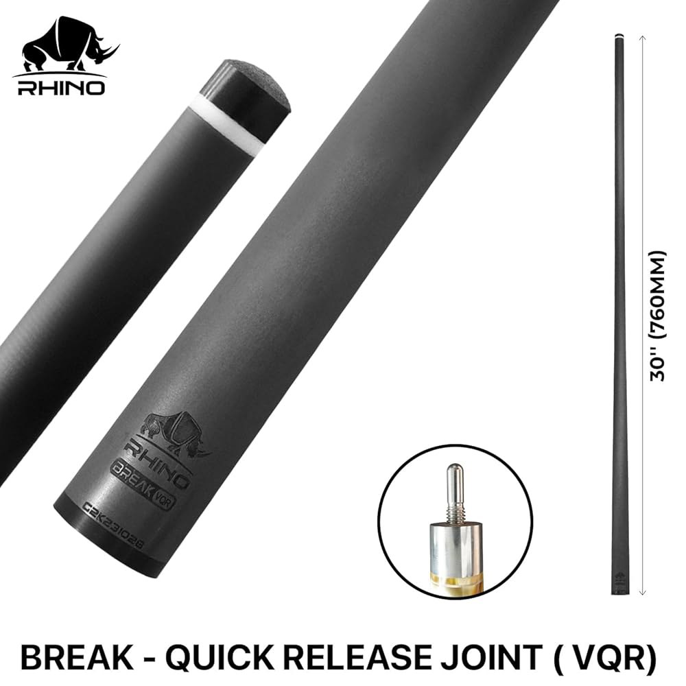 RHINO - 76.2cm(30인치) / 탄소 섬유 매우 Komet 팁, 프로 매끄러운 정밀하며 브레이크 샤프트 강력하고 마감 13mm, VQR, 테이퍼, Joint - VQR - 상세 이미지 2