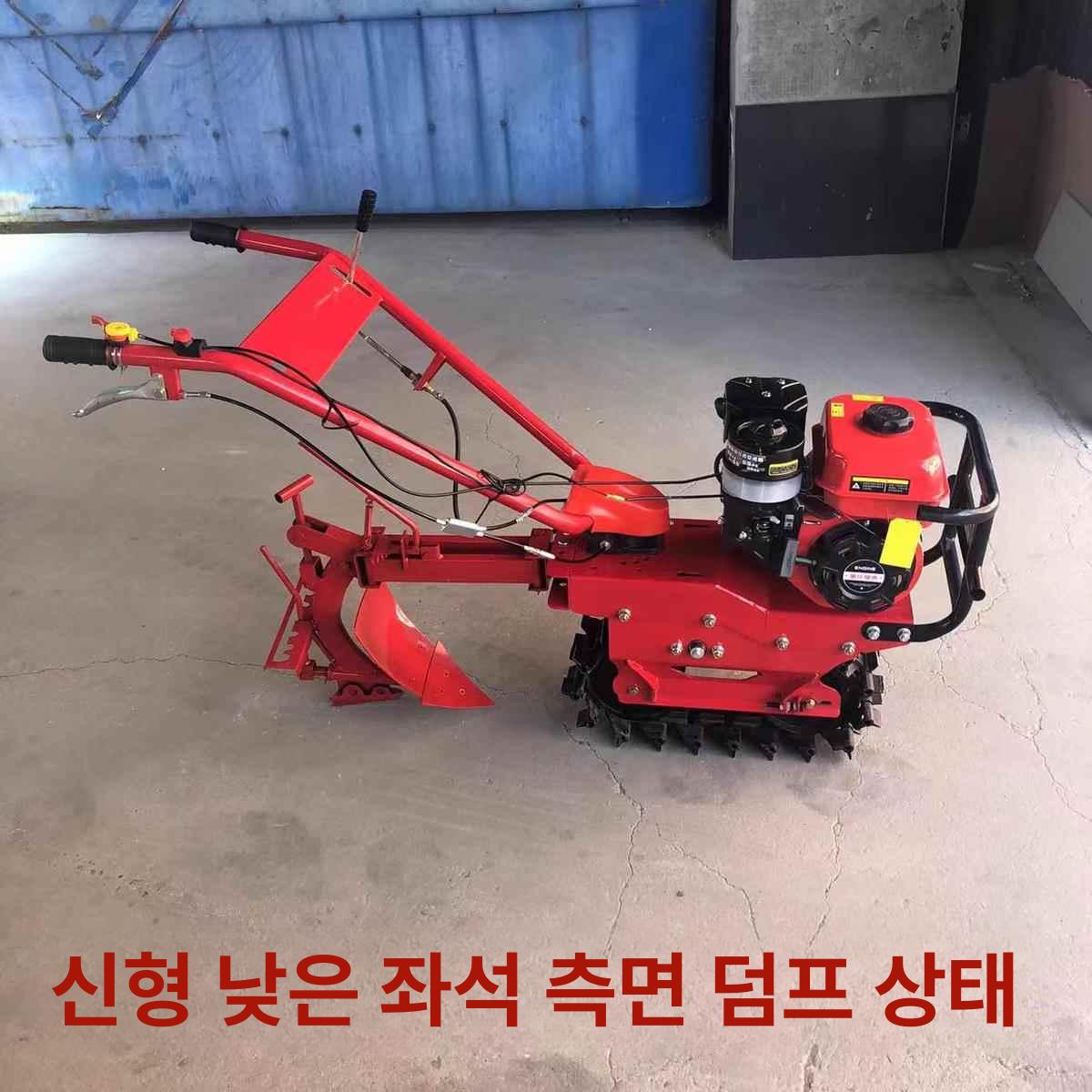 농업용 가솔린경작기 미니관리기 엔진 미니경운기 토양 농기계 텃밭관리기 로타리 - 상세 이미지 4