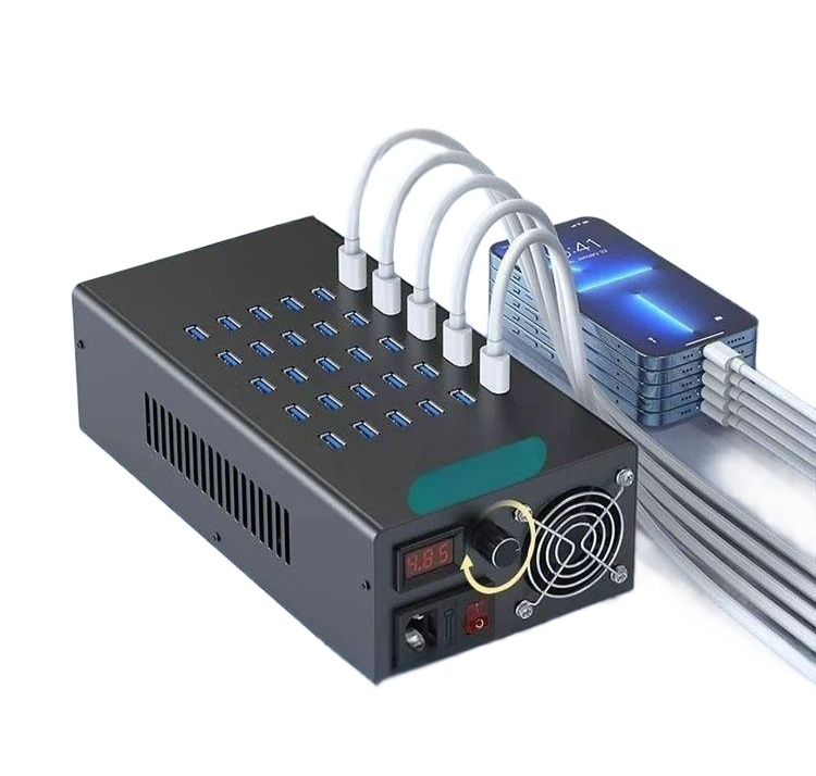 USB 멀티충전기 업소용 어댑터 휴대폰 퀵차지 멀티고속충전기 급속충전 - 상품 이미지