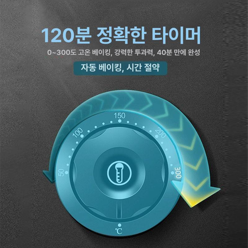 렌지 전기군고구마기계 그릴 구이기 가스 보온창 탁상용 올인원 기본형 - 상세 이미지 4