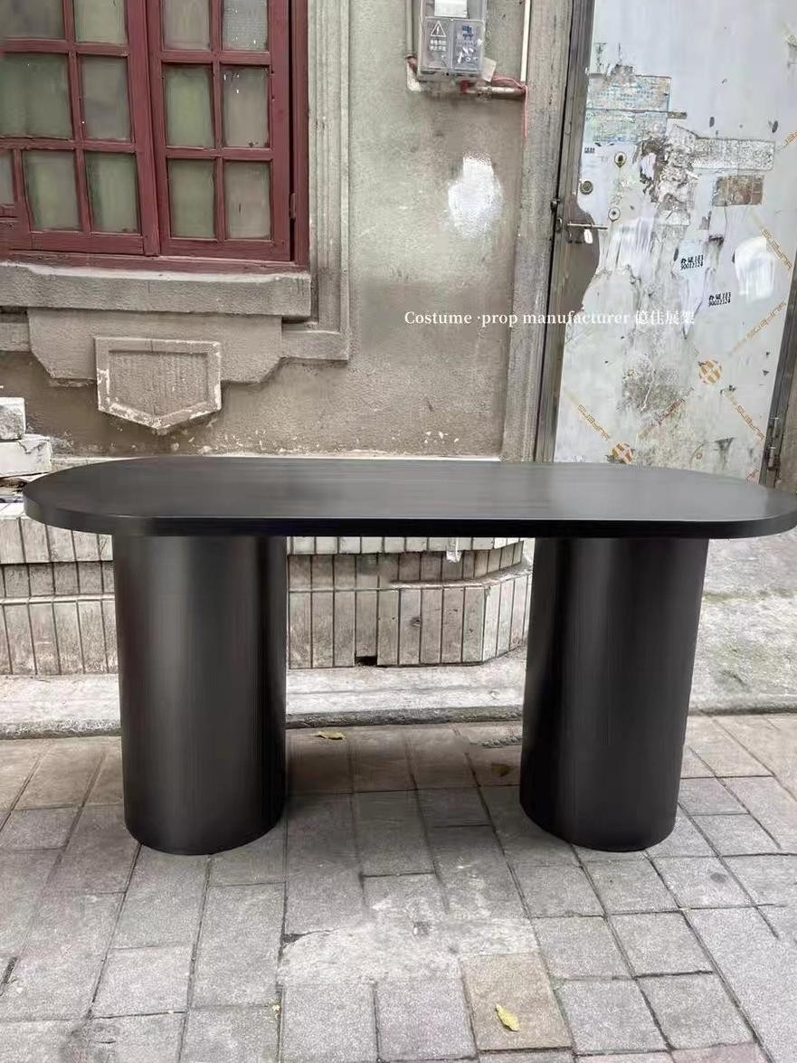 스텐 테이블 디스플레이 인테리어 전시대 선반 랙 진열 거치대 받침대 수납 원형 - 상세 이미지 2
