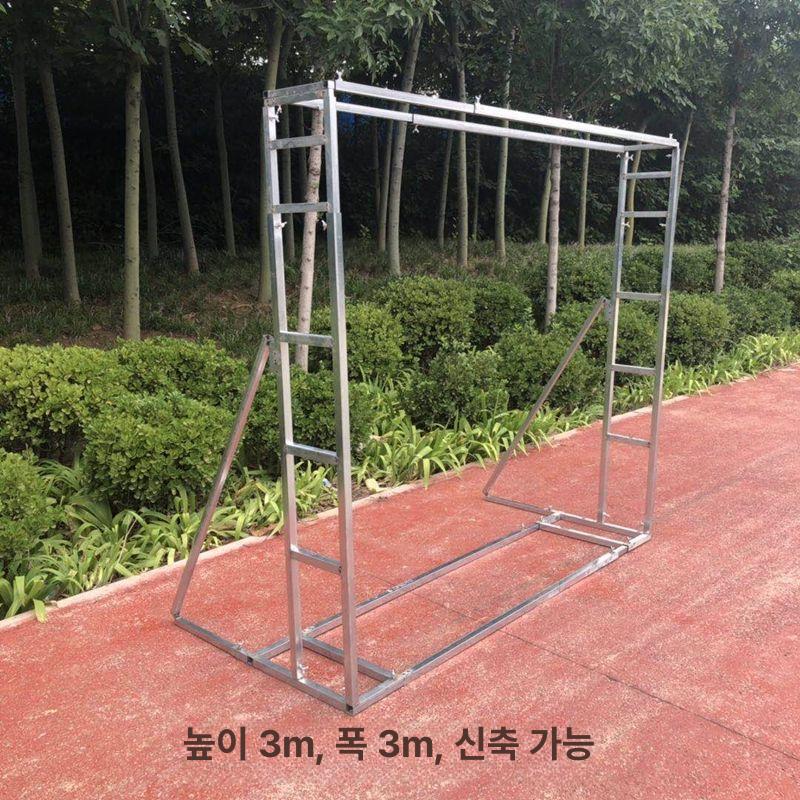 무대벽 포토존 행사장 공연 현수막 지지대 야외 프레임 배경 배너 웨딩 결혼식 졸업식 - 상세 이미지 2