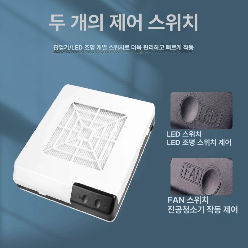 상자 흡입기 필터 산업용 분진기 기계 장치 탁상형 흡진기 목공 수집기 제거 - 상세 이미지 5