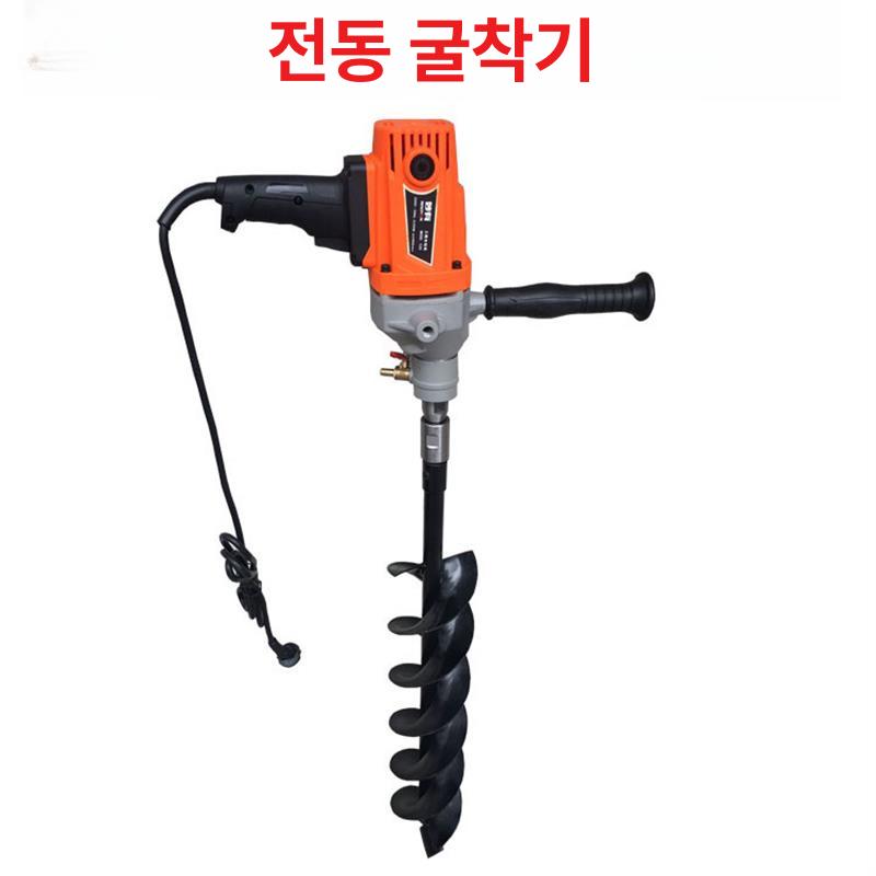 전동 구굴기 굴착 항타기 엔진 땅파는 땅파기 과수원 말뚝박기 나무심기 구멍파는 - 상세 이미지 3