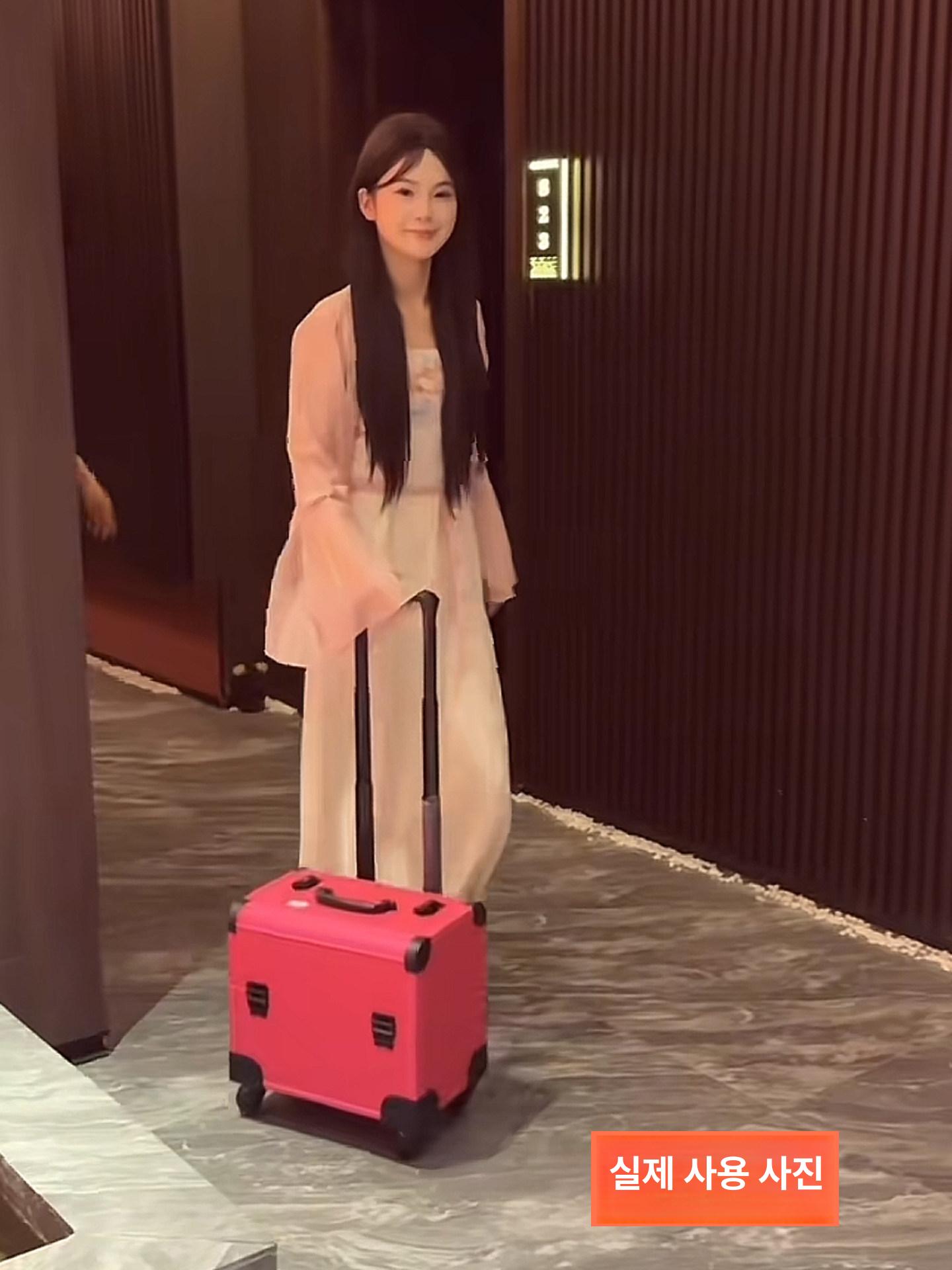 출장용 반영구가방 화장품가방 트롤리 보관함 아티스트 메이크업캐리어 미용 출장가방 - 상세 이미지 5