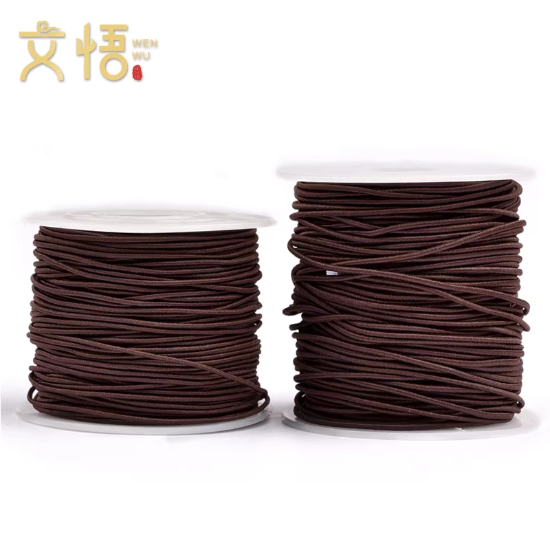 염주 실 염주끈 불교 수제 팔찌 밴드 명상 재료 로프 0.8mm - 상세 이미지 5