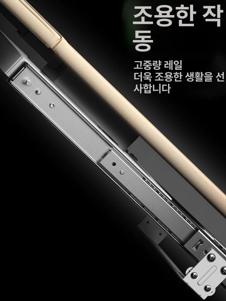붙박이 다리미판 벽걸이 마운트 흡수 인출식 드레스룸 다림판 미색 다리미대 고정식 - 상세 이미지 2