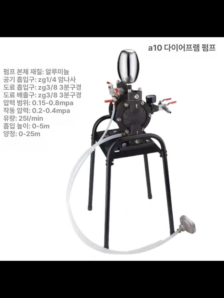 수성 페인트스프레이건 작업 노즐 분무기 분사기 에어리스도장기 머신 페인트건 뿜칠 - 상세 이미지 2