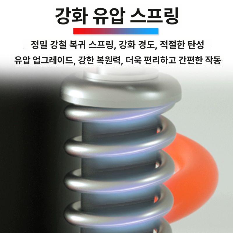 수동 드럼통리프트 유압 핸드 전용 산업용 이동 대차 운반기 철 - 상세 이미지 3