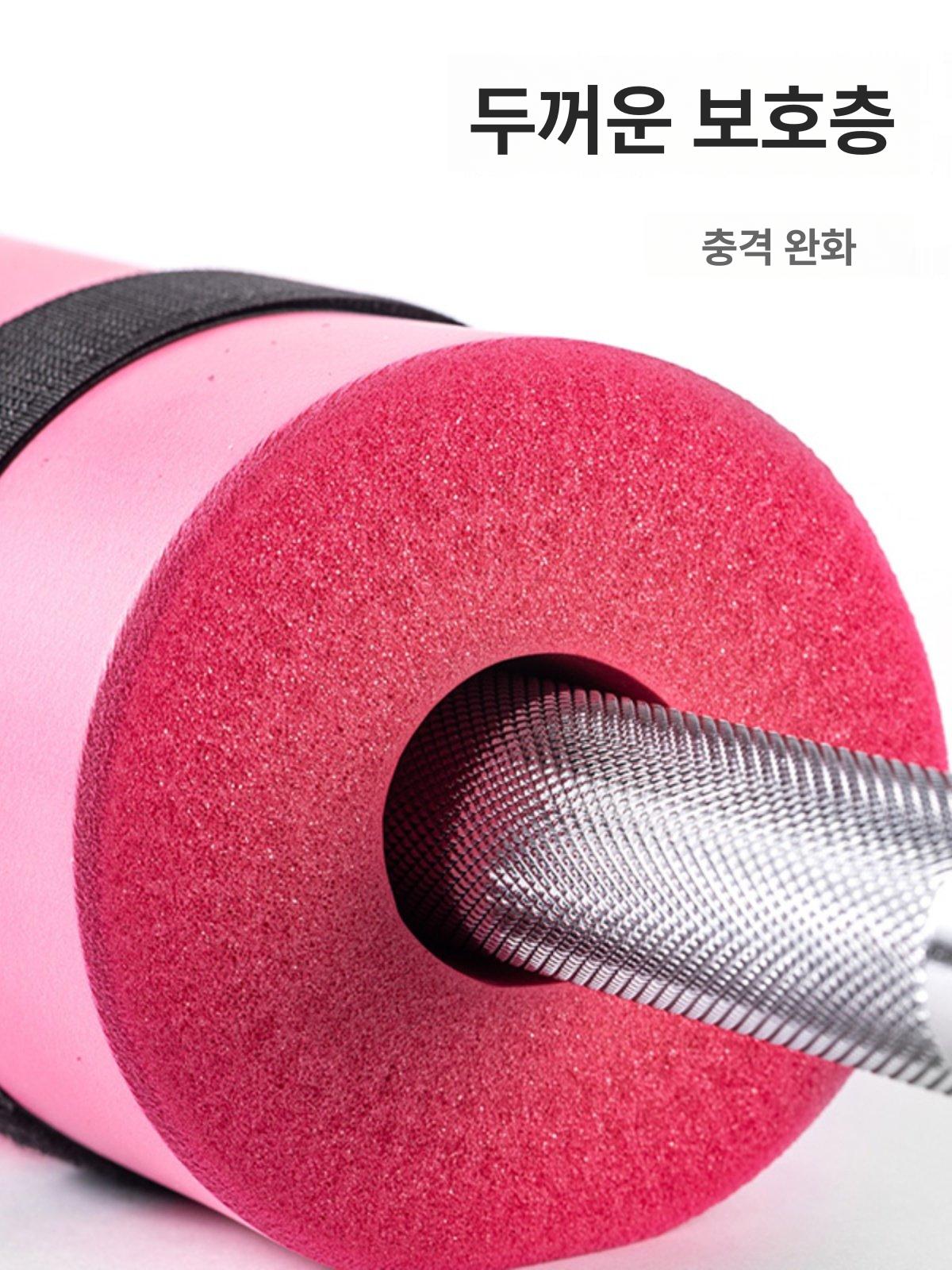 탄성 힙쓰러스트 목 훈련 바벨패드 홈짐 어깨패드 어깨보호 보호쿠션 골반보호용 역기 이미지 6