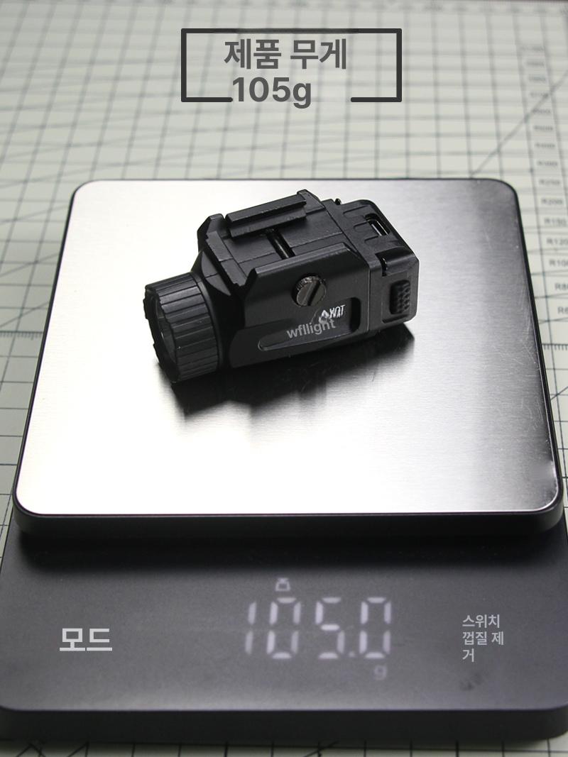 손전등 전술후레쉬 글록조명 서바이벌 플래시 다기능 야외 캠핑 등산용 밀리터리 - 상세 이미지 2