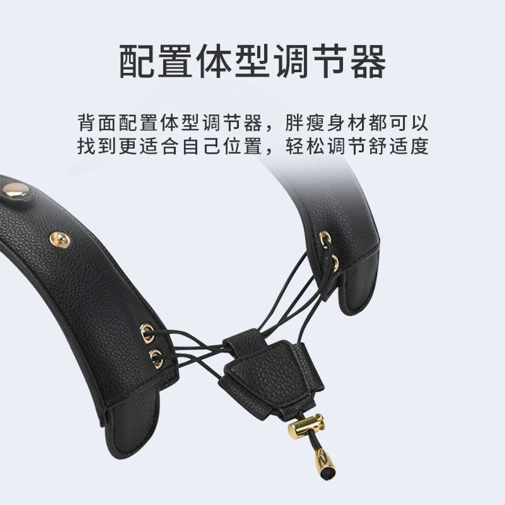 색소폰 스트랩 거치대 테너 알토 용 가죽 범용 목걸이 이미지 6