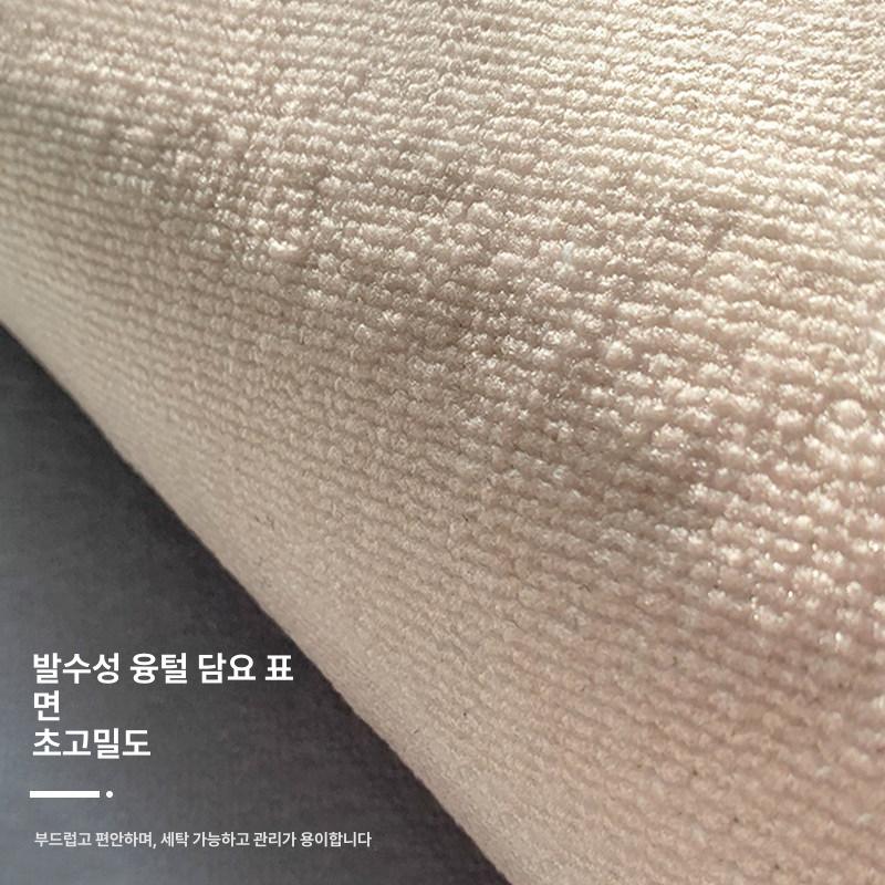 드레스룸 소품러그 카펫 원형카페트 거실카페트 침실카페트 매트 북유럽 비정형 고급 - 상세 이미지 5