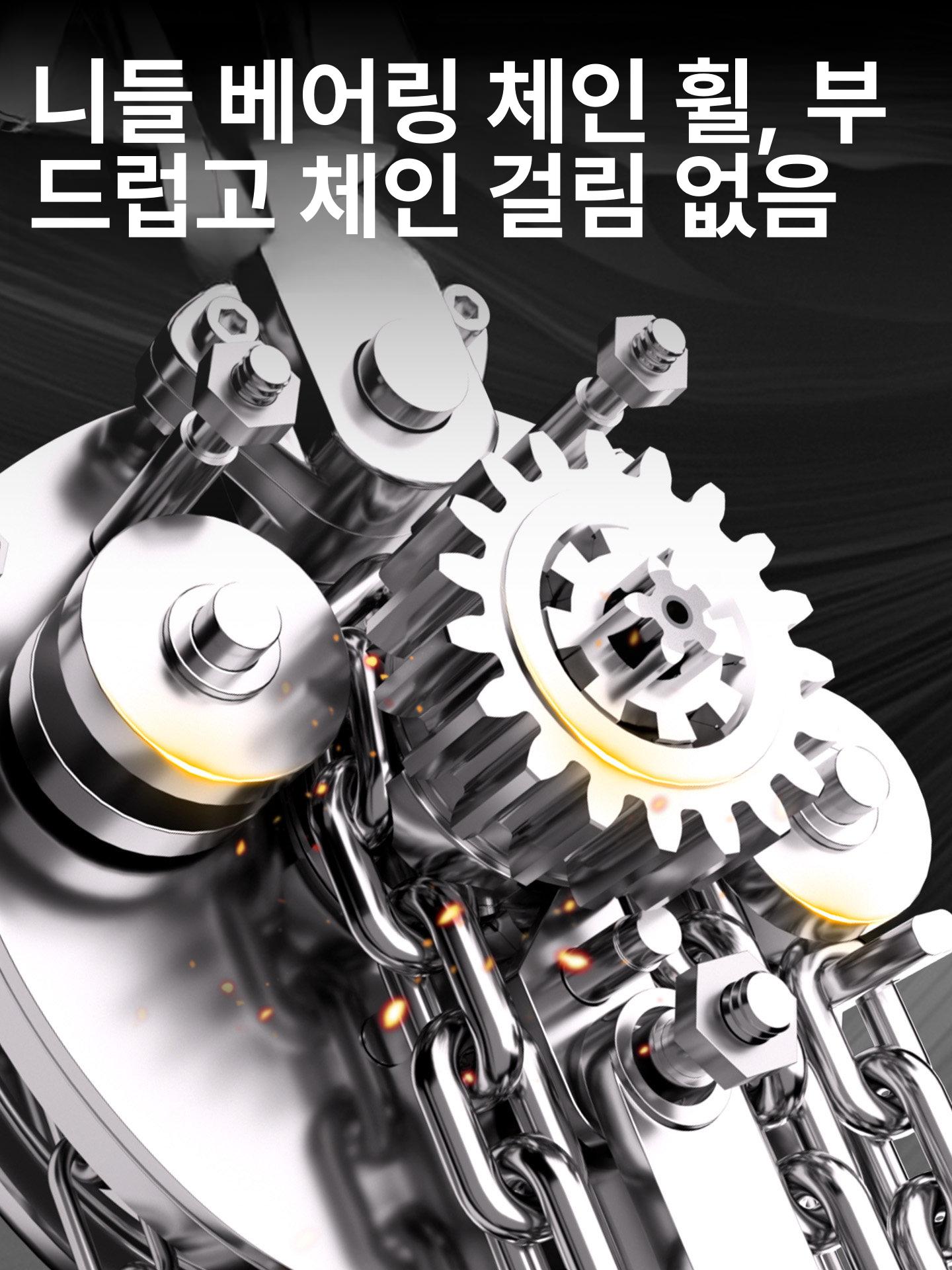 스텐 체인블럭 수동 호이스트 후크 체인블록 손잡이 녹방지 - 상세 이미지 5