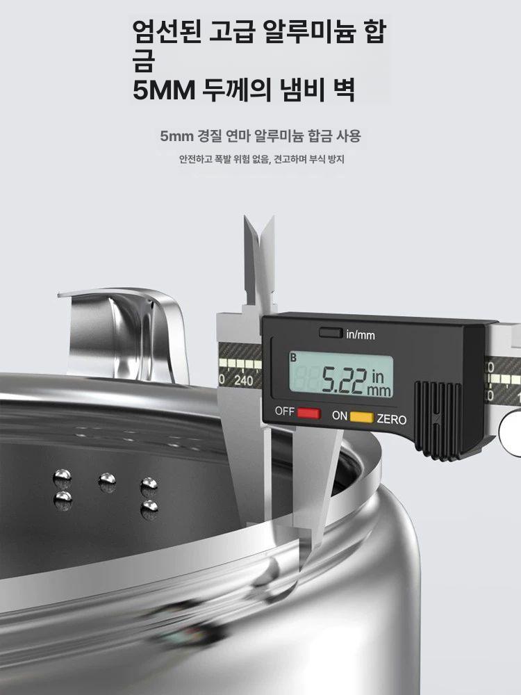 업소용 대형압력솥 뷔페 식당 요리 냄비 밥솥 음식점 영업용 찜솥 급식 찜기 상업용 - 상세 이미지 5