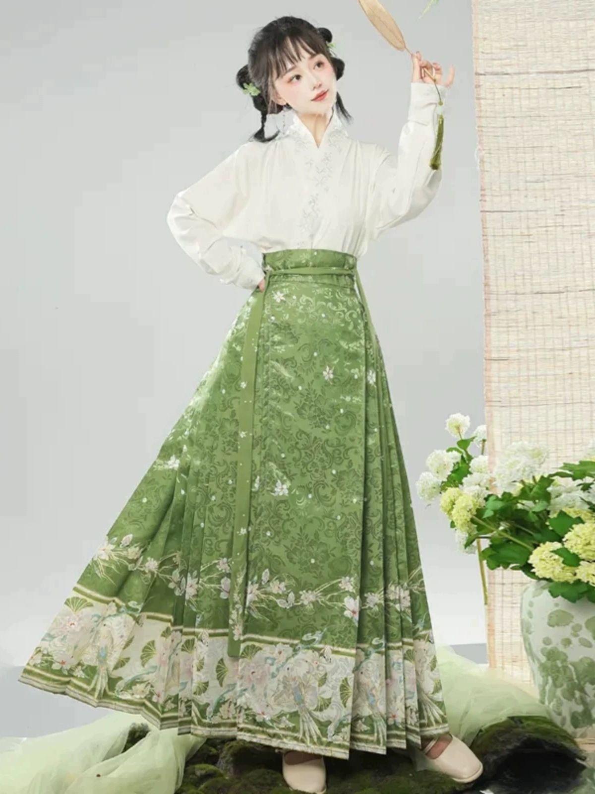 여성 개량한복원피스 여름 빅사이즈 생활한복 철릭 일상 덧치마 누비 인견 돌잔치 - 상세 이미지 5