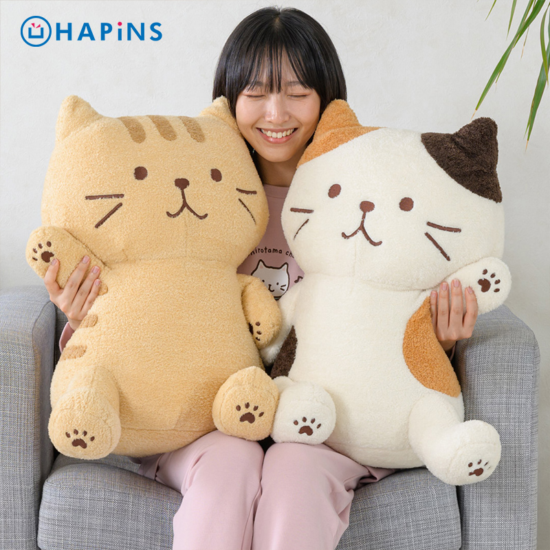 고양이 베개 귀여운 대형 바디필로우인형 잠자는 애착인형 선물 장난감 캐릭터 - 상세 이미지 4