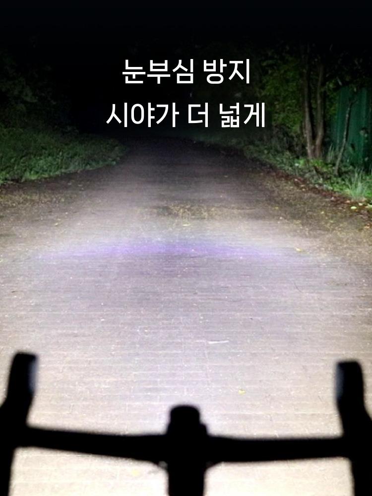 안전등 자전거전조등 조명 렌턴 자전거랜턴 자전거라이트 자전거헤드라이트 - 상세 이미지 2