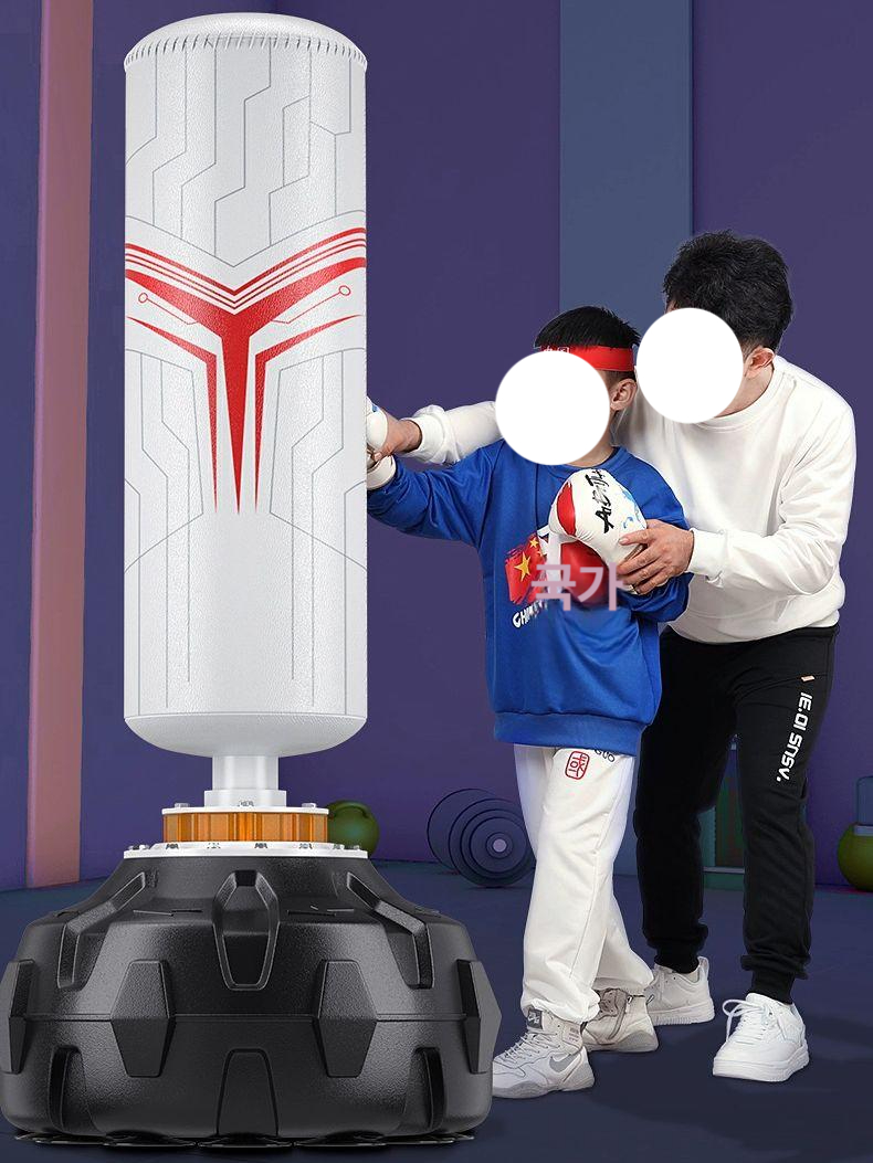 펀치백 가정용샌드백 스탠딩 연습 킥복싱 격투기 권투 태권도 홈트 스피드볼 피트니스 - 상세 이미지 3