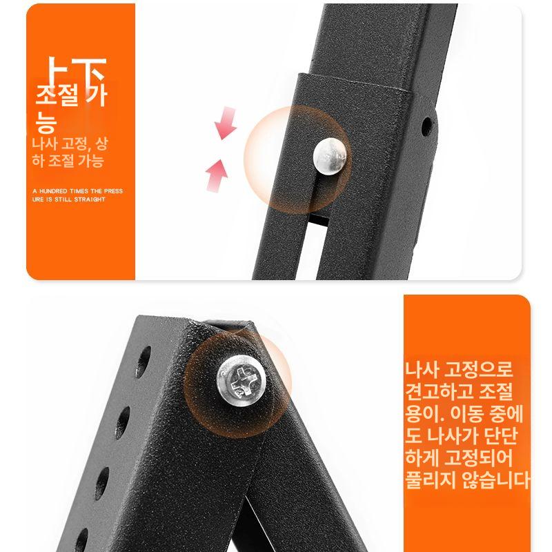 스탠드 거치대 이동식 삼각대 플로어 스튜디오 프롬프터 촬영 바닥형 모니터 브라켓 - 상세 이미지 2