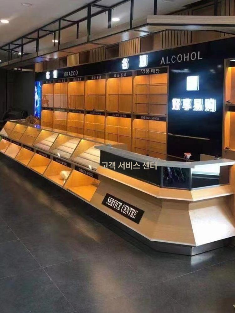 서점 도서진열대 원목 랙 책꽂이 전시 거치대 수납 선반 잡지꽂이 캐비닛 진열장 - 상세 이미지 3
