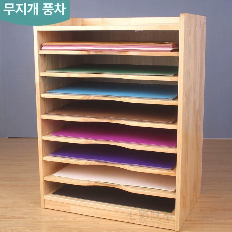 서류 도화지정리함 화실 사무실 작품 정리대 보관 캐비닛 선반 파일 수납장 문서 랙 - 상세 이미지 4