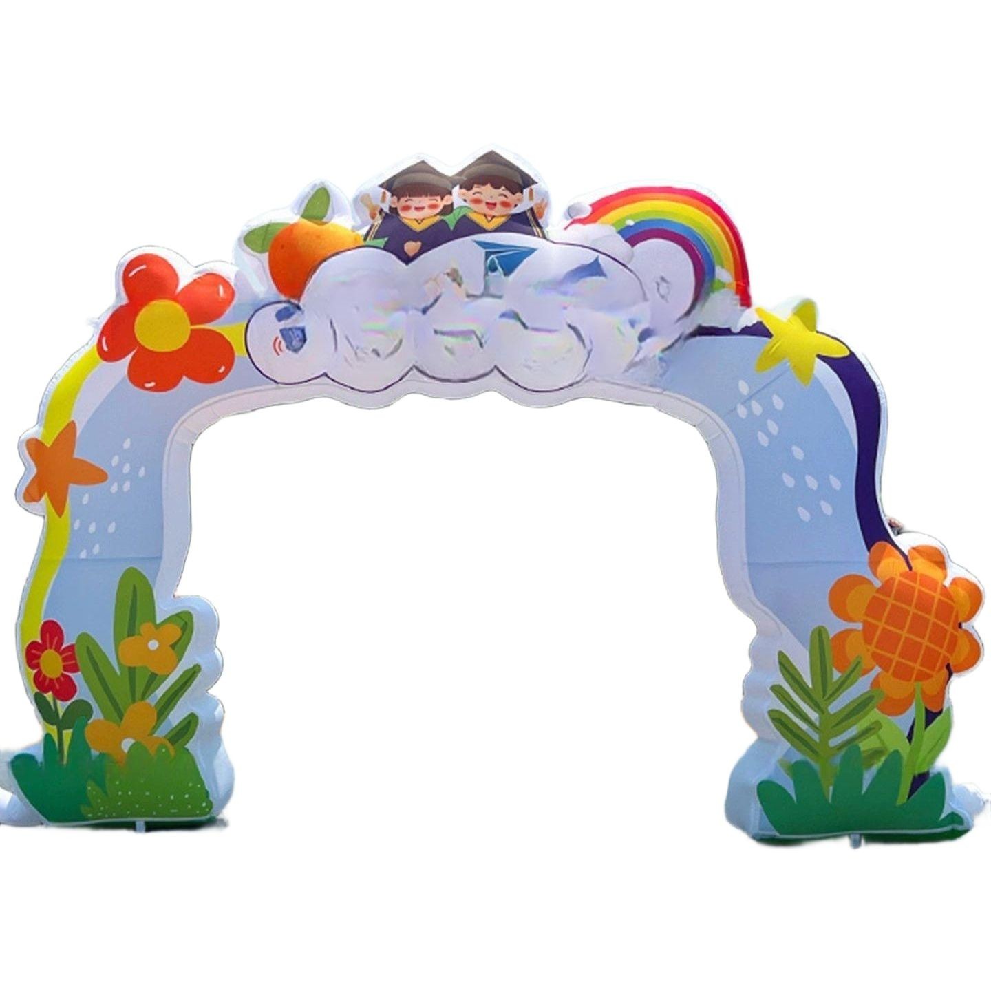 입구 행사용풍선 판촉 사각형 풍선아치 홍보용품 개업식 컬러 에어아치 할로윈 - 상품 이미지