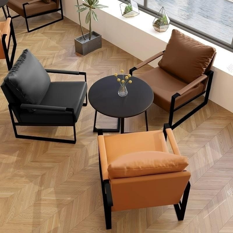 2인용 카페테이블 편한 인테리어 홈카페 벤치 디자인 빈티지 식당 카페의자 식탁의자 - 상품 이미지