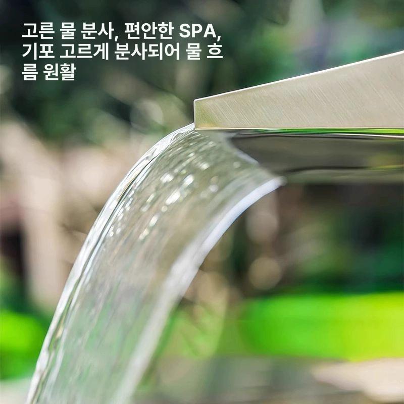수영장 폭포수 워터파크 마사지 물놀이 여름 - 상세 이미지 2