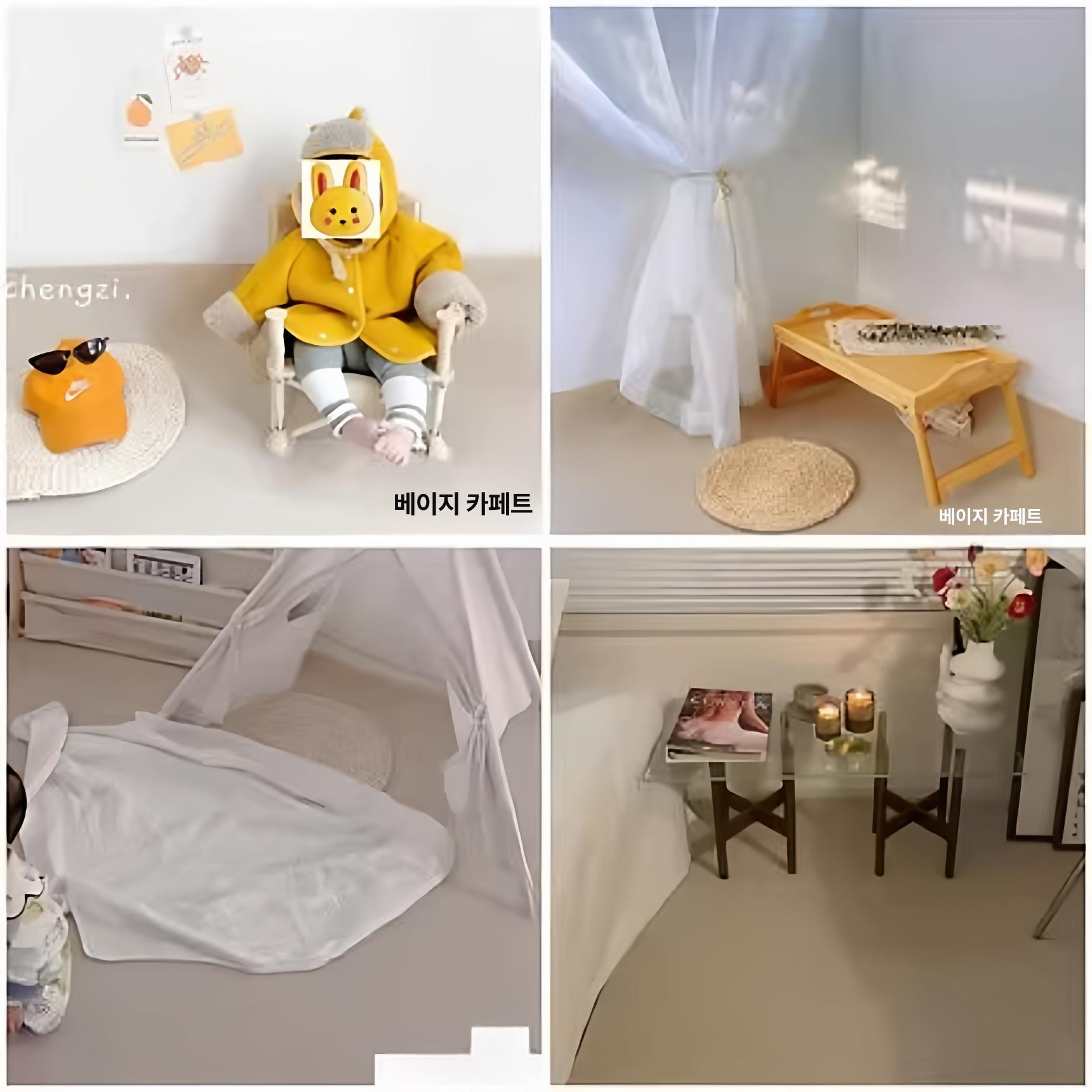 베란다 롤카페트 롤매트 거실 사무실 바닥 현관러그 깔판 출입구 테라스 미끄럼방지 - 상세 이미지 5
